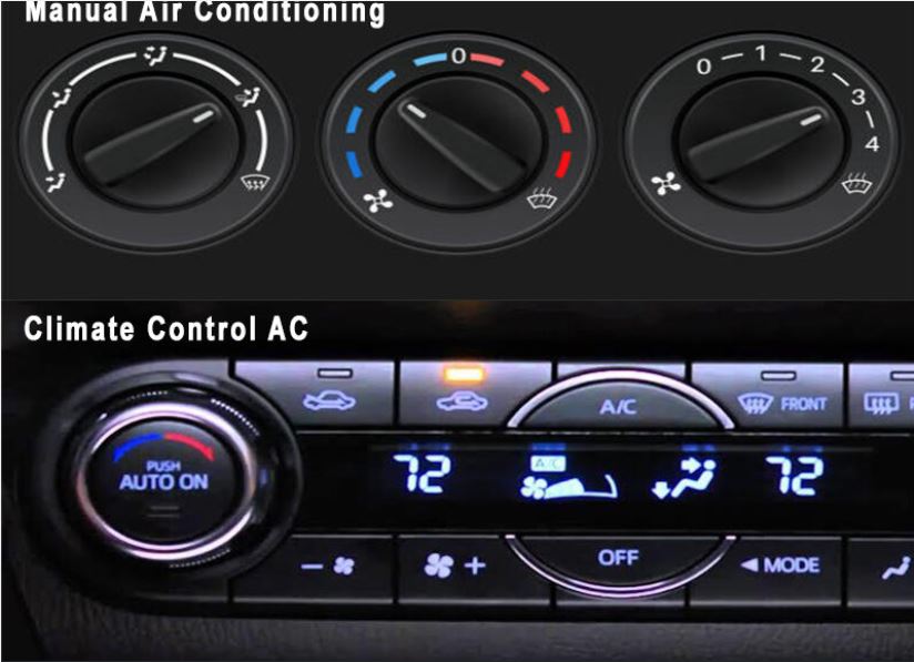 Climate Control AC VS Manual AC